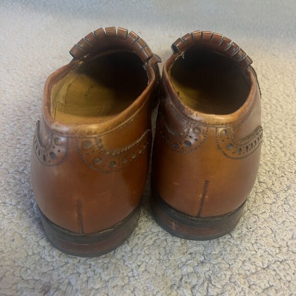 JOHNSTON & MURPHY Aristocraft Loafers 11 NARROW Leather Tassel Slip On Shoes main image 11